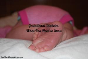 Gestational diabetes can be scary