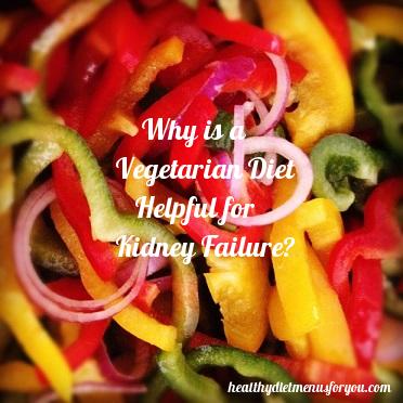 vegetarian diet is helpful for kidney failure