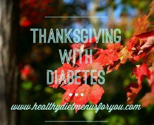 thanksgiving with diabetes