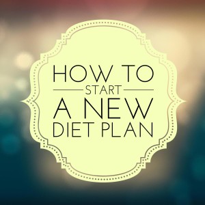 start a diet plan