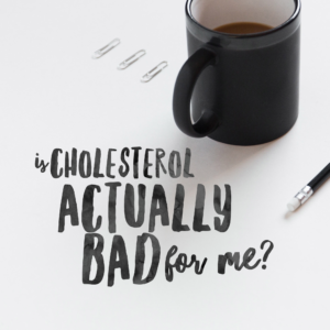 is cholesterol bad